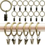  занавески занавески кольцо Runner крюк внутренний диаметр 35mm шторная рейка 20 шт. комплект ( bronze )