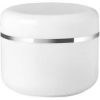  крем контейнер крем ja-200g крем кейс заполняющий контейнер .. контейнер довольно большой внутри крышка имеется ( серебряный )