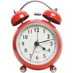  глаз ... часы большой громкость модный настольный аналог класть часы retro тихий звук продолжение секунд игла батарейка продается отдельно ( красный )