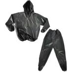  костюм-сауна мужской внутренний верх и низ в комплекте бег ходьба .tore движение ( с капюшоном . чёрный, XL)