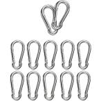 kalabina нержавеющая сталь springs крюк одним движением многоцелевой DIY (8cm( примерно 80.3x40.3mm), 10 шт )