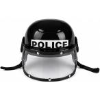  детский полиция ... шлем Police Kids костюмированная игра шляпа объект возраст 6 лет и больше ( черный )