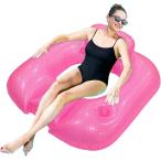  бассейн bed вода float стул SNS.. перевозка удобный солнечный свет . летние каникулы плавание пляж море удобный MDM ( розовый )