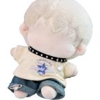 nu. одежда 20cm футболка Denim брюки колье солнцезащитные очки мягкая игрушка кукла MDM ( бежевый )