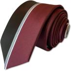  narrow галстук большой . ширина 6 cm маленький . Smart тонкий длина ( темно-коричневый wine red, Free Size : примерно 145cm)