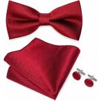  бабочка галстук pocket square запонки кнопка 3 позиций комплект формальный свадьба party MDM (12634-JP282b)