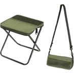  уличный стул складной стул сумка на плечо type в одном корпусе мобильный табурет compact легкий Mini рыбалка ( зеленый, Large)