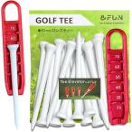  Golf чай высокая прочность длинный чай высота свободно Tee Elevator ( белый, 83mm 18 шт. входит )