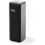  мобильный аккумулятор большая вместимость Note PC зарядка возможна 40000mAh 140W мощный максимальный всего 160W 3 шт. одновременно зарядка возможна легкий ( серый )