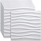 3D wall panel обои стена panel цельный прикленить только прокат 12 шт. комплект стена . царапина присоединение нет DIY ( белый, 30cmx30cm)