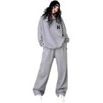  симпатичный симпатичный модный популярный взрослый женщина длинный рукав брюки длинные брюки джерси тренировочные брюки тренировочный часть магазин надеты ( серый, 4XL)
