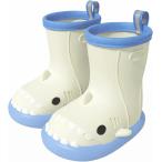 Kids обувь влагостойкая обувь обувь сапоги same динозавр резиновый водонепроницаемый симпатичный модный уход за детьми .( белый - голубой, 14.0 cm)