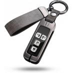  Honda car для "умный" ключ кейс высококлассный цинк сплав рама под кожу материалы все защита ударопрочный брелок для ключа имеется ( серый /TPU покрытие )