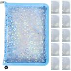  наклейка . жнец -A5 размер блокнот заправка 10 листов приложен симпатичный девочка звезда рисунок молния имеется ( Sky голубой )