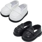  мягкая игрушка обувь Loafer 20cm соответствует кожа обувь кукла кукла надеты . изменение аксессуары MDM ( черный * белый, 5.5x3cm)