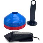  Moderno la tail указатель-конус 50 шт. комплект тренировка маленький размер тренировка для спорт кукуруза PE материалы упаковочный пакет ( красный 25 листов + синий 25 листов )