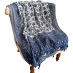  палантин тонкий большой размер рисунок модный выгоревший на солнце участок предотвращение женский шаль шарф хлопок linen способ ta со стартером охлаждение меры весна ( голубой )