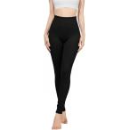  высокий талия леггинсы эластичность body type корректировка защищающий от холода внутренний прекрасный ножек тонкий Fit удобный материалы надеты давление модель ( черный, Free Size)