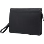  клатч ручная сумочка мужской свадьба меньше формальный compact сцепление PU кожа простой ( черный )