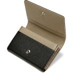  футляр для визитных карточек женский натуральная кожа большая вместимость подарок ( черный x бежевый Brown, ( длина ) примерно 8cmx( ширина ) примерно 11.5cm x ( вставка ) примерно 2cm)