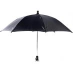 カメラ用傘 雨よけ 遮光 パラソル 一眼レフ ミニ 角度調整 (ブラック,  50cm)
