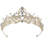  Tiara .. роскошный Kirakira свадьба вечеринка Crown ( Gold )