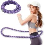  soft обруч диета для тихий звук 1.5kg шнур springs фитнес .... взрослый для помещений ( лиловый )