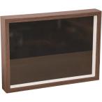  булавка bachi дисплей кейс для хранения орнамент рама под дерево ( Brown, внутренний размер 20x25x3cm)