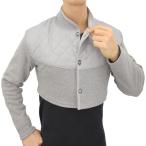 肩あて あったか 肩かけ ベルベット 防寒 着る毛布 男女兼用 メンズ レディース 冬用 暖かい 部屋着 就寝用 寝具 (グレー,  中)