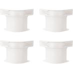  простыня зажим смещение предотвращение кровать-матрац futon наматрасник 4 шт. комплект ( белый, 20x16x12.8cm)