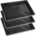  садоводство tray садоводство выращивание рассады pot inserting горшок. .. изменение гидропонная культура верстак обувь tray загрязнения предотвращение (3 шт. комплект )