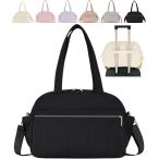  Carry on сумка меньше женский большая вместимость 1.2. легкий Boston портфель Carry on задний сумка путешествие ( черный, стандарт )