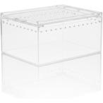  рептилии клетка Leo pa ракушка ta- акрил производства клетка для насекомых rep плитка box ( прозрачный, 20x15x10cm)