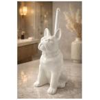  туалет футляр для кисточки имеется собака туалет уборка щетка место хранения интерьер модный туалет MDM ( белый, 35x16x16cm)