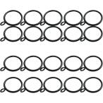  занавески кольцо крюк 20 шт. комплект 38mm скользящий кольцо металл ( черный, согласно фото )