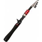 VITAGE vi rute-ji супер compact удилище примерно 6ft примерно 1.8m bait rod эластичный тип Pack Rod общая универсальность ( черный )