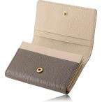  футляр для визитных карточек женский натуральная кожа shrink кожа bai цвет большая вместимость 70 шт. входит футляр для карточек 5 карман (e тауп x слоновая кость белый )