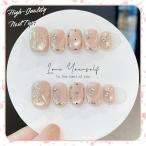 ネイルチップ ベリーショート 短め つけ爪 ハンドメイド 手作り nail tips シンプル 可愛い (マルチカラー7,  S)
