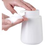  мыло для рук бутылка пена ручной мыло диспенсер насос тип 400ml ( белый, 13.2cmx9cmx9cm)