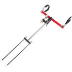  удочка держатель крюк держатель держатель для удочки подставка перевозка ( серебряный, 54cm)