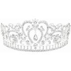  головной убор лента-ободок аксессуары для волос Tiara украшение для волос свадьба свадьба невеста ( серебряный, средний )