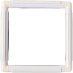  вышивка для прокрутить рама 4 прямоугольник вышивка рамка-оправа вышивка подставка сборка тип пластиковый вышивка рама шитье ( белый, 20x20cm)