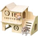  хомяк house дом .. дом игрушка из дерева a потертость шик -тактный отсутствует аннулирование ( mezzo сеть модель )