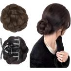 お団子ウィッグ つけ毛 シニヨン 自