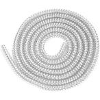  мясо толщина жаростойкий 140 c... градусов -40 раз TPU электропроводка покрытие мотоцикл (Chrome, наружный диаметр 8.5mm внутренний диаметр 6mm ширина 4mm длина 95cm)