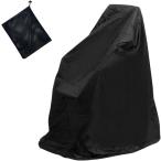  инвалидная коляска покрытие наружный закрытый UV защита водонепроницаемый * водоотталкивающий упаковочный пакет приложен ( черный, 100cmx100cmx75cm)