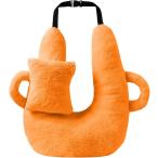  машина подушка подушка для шеи ребенок после часть сиденье шея подушка самолет .. путешествие pillow подголовники зеленый чай ( orange, 60x43cm)