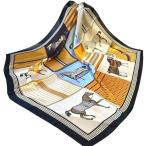  большой размер красивый . шелк style шарф дамский бандана подарок 70x70cm большой размер бандана женский ( orange шланг )