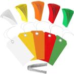 �h���v���C�X�J�[�h 100���Z�b�g 5�F�A�\�[�g PVC�f�� �j���t�� ���O�Ή� �l�D�^�O (5�F 100���Z�b�g,  6cmx12cm)