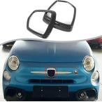  новая модель abarth 595 695 специальный 2017~2025. применение эмблема кольцо передний эмблема кольцо задний кольцо ( под карбон )